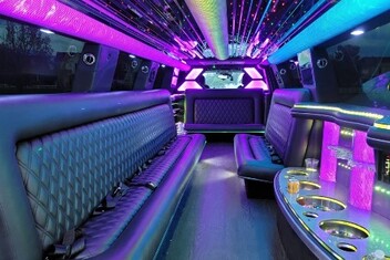 Anaheim Limo Interior