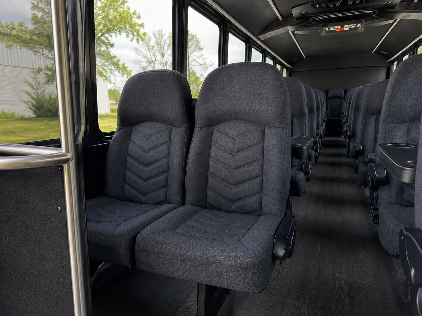 20 passenger minibus interior