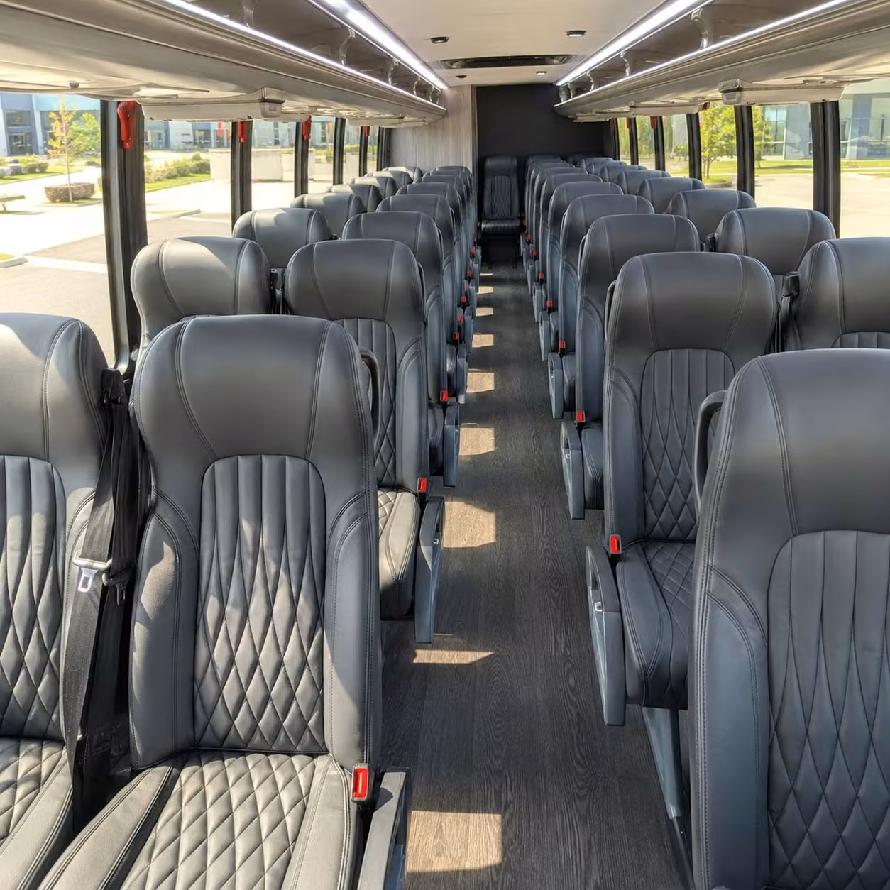 30 passenger minibus inside