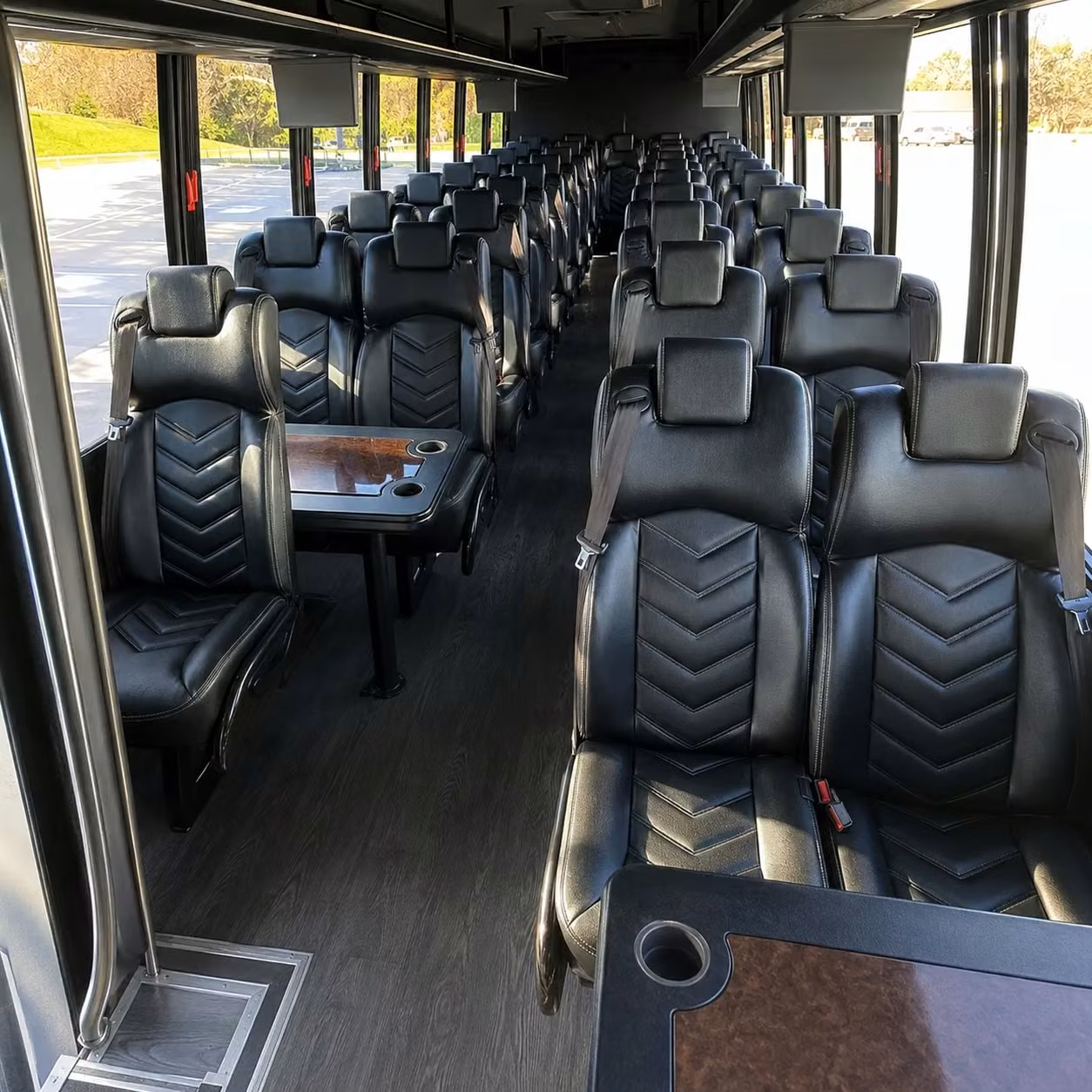 35 passenger minibus inside
