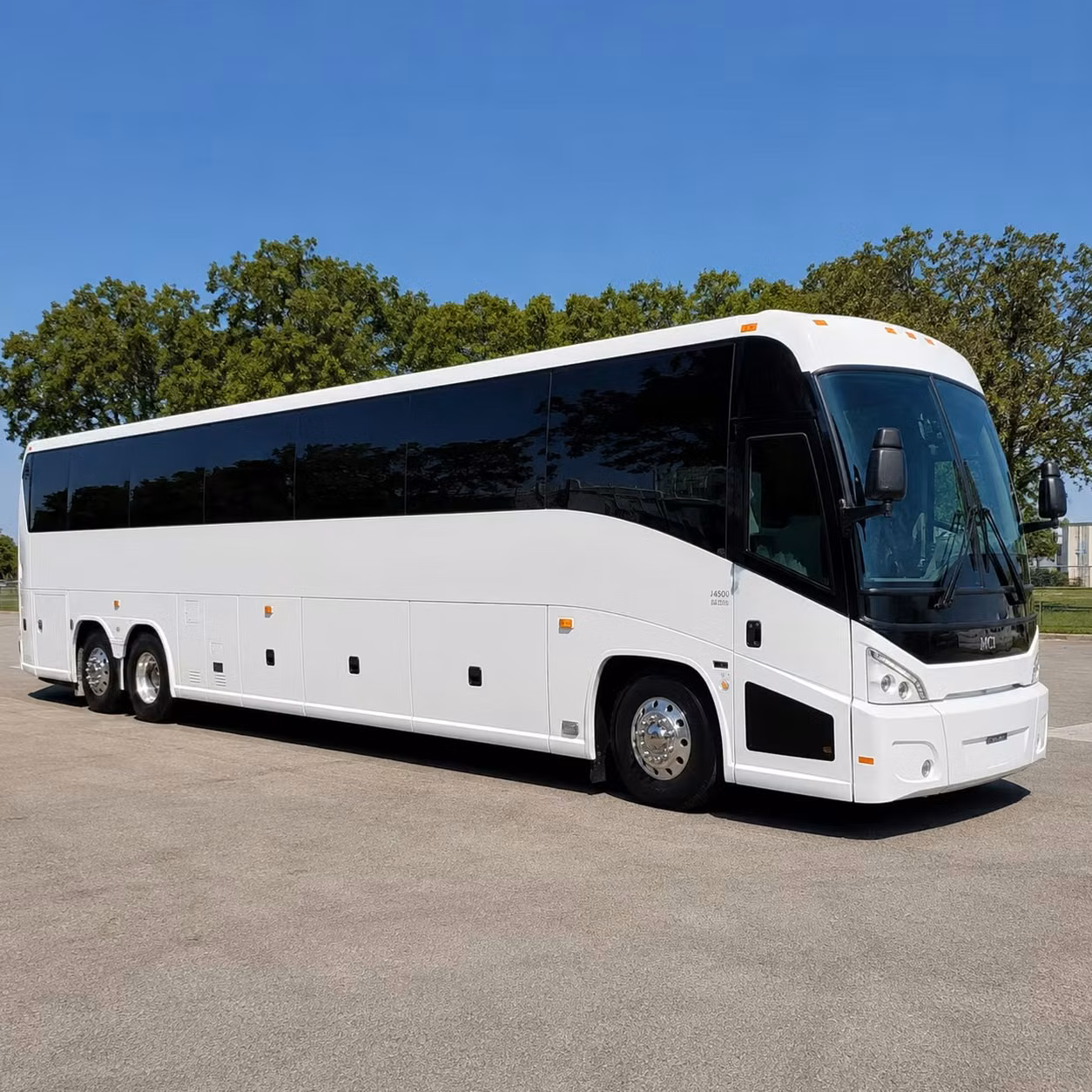 56 passenger charter bus