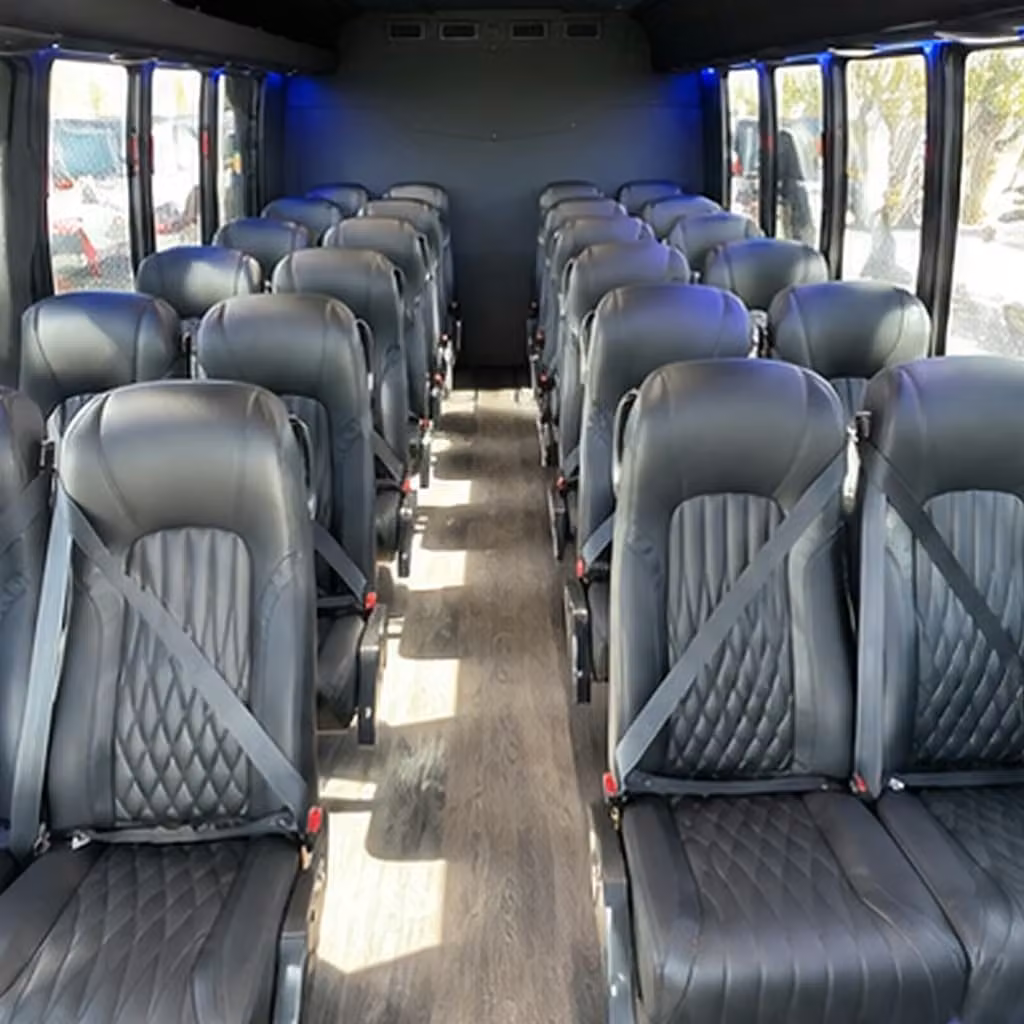 anaheim 35 passenger minibus rental