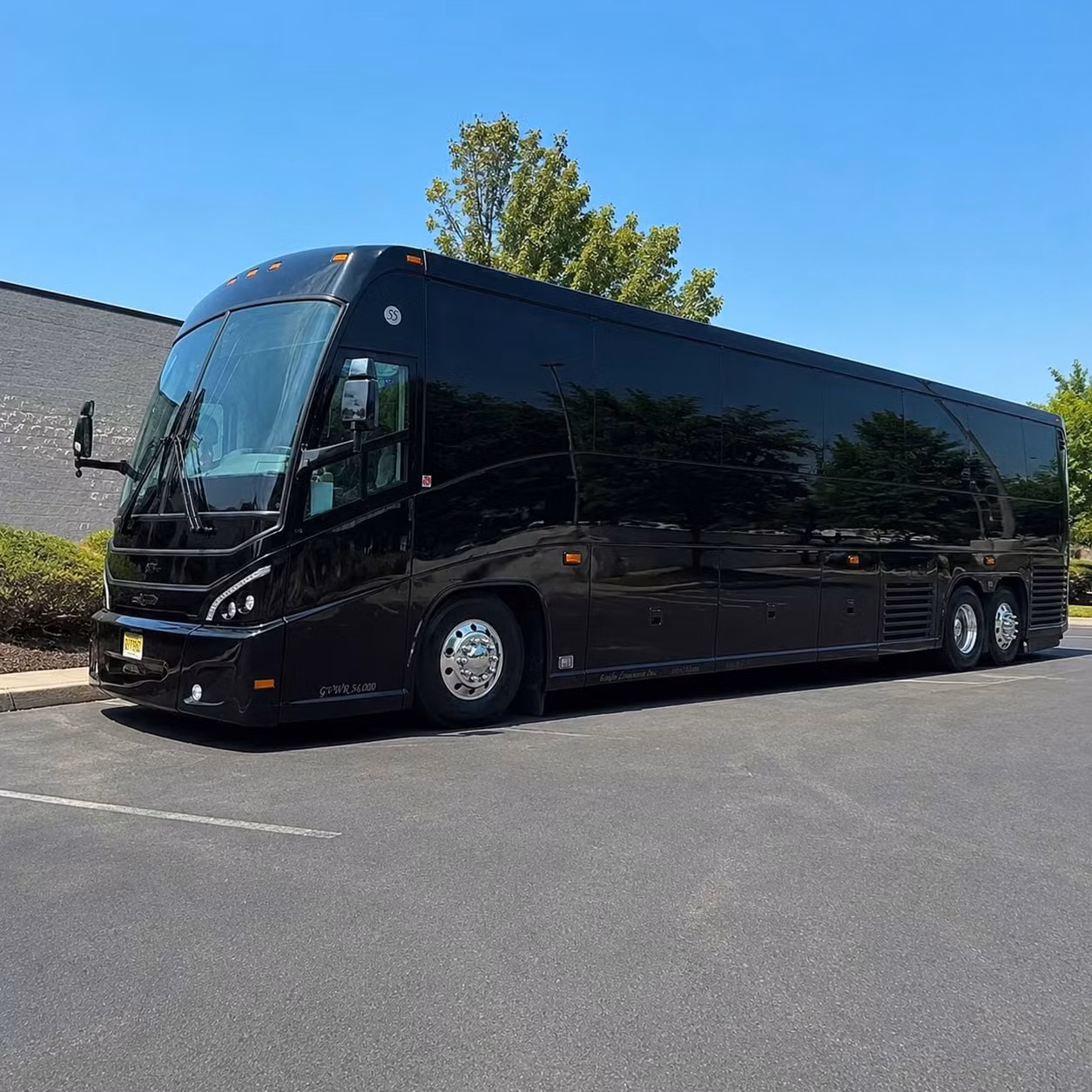 anaheim charter bus interior