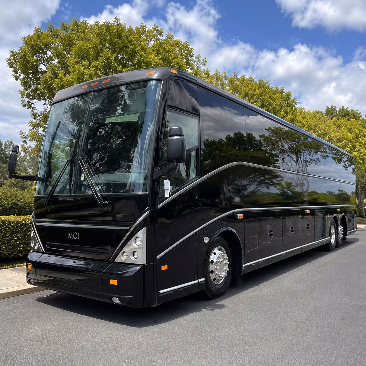 large group multi stop concert transportation across orange county
